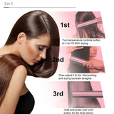 One Step Multifunctional Hot Air Comb Straight Dryer Portable Curler Straight Hair 3 In 1 Dryer Brush Styling Tool Hairdrye